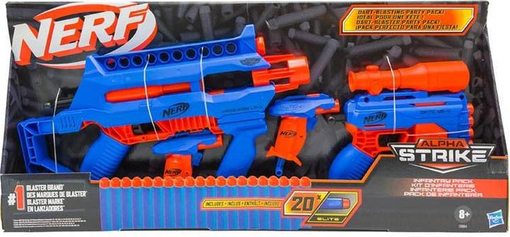 Actual product image Hasbro Nerf Alpha Strike Infantry Set
