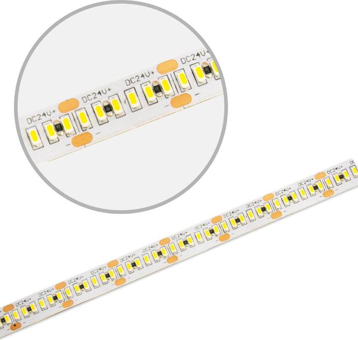 Isoled LED CRI940 MiniAMP Flexband Streifen, 24V, 6W, IP20, 4000K, 120cm, beids. 30cm Kabel + maleAM (120 cm)