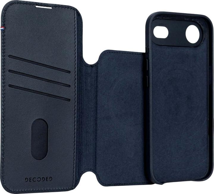 Produktbild Decoded Leather Detachable Wallet Apple iPhone Air Navy Shadow (Apple iPhone Air)