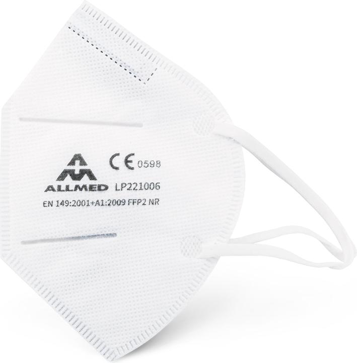 Image du produit Foliodress Mask FFP2 Loop blanc (50 pcs) (FFP2, 50 x)