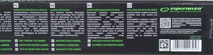 Produktbild Esperanza EGP101G Mauspad Gaming-Mauspad
