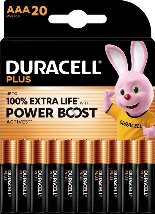 Produktbild Duracell Plus (20 Stk., AAA)
