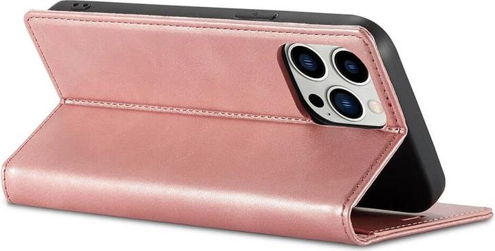 Produktbild Cover-Discount iPhone 14 Pro Max - Vintage Flip Case Etui rosa (Apple iPhone 14 Pro Max)