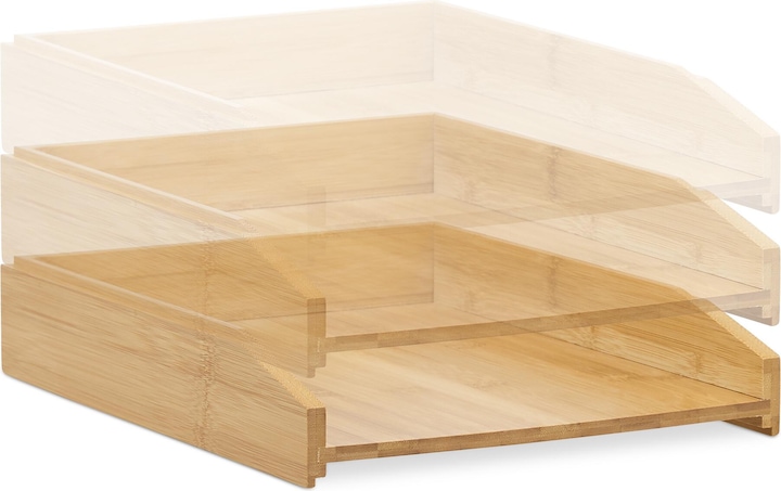 Actual product image Relaxdays 2x letter tray (A4)