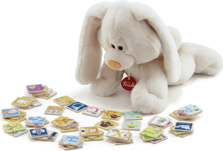 Immagine prodotto Trudi di Sevi 88013 Gioco di memoria in legno con motivi animali, combina lettere e immagini