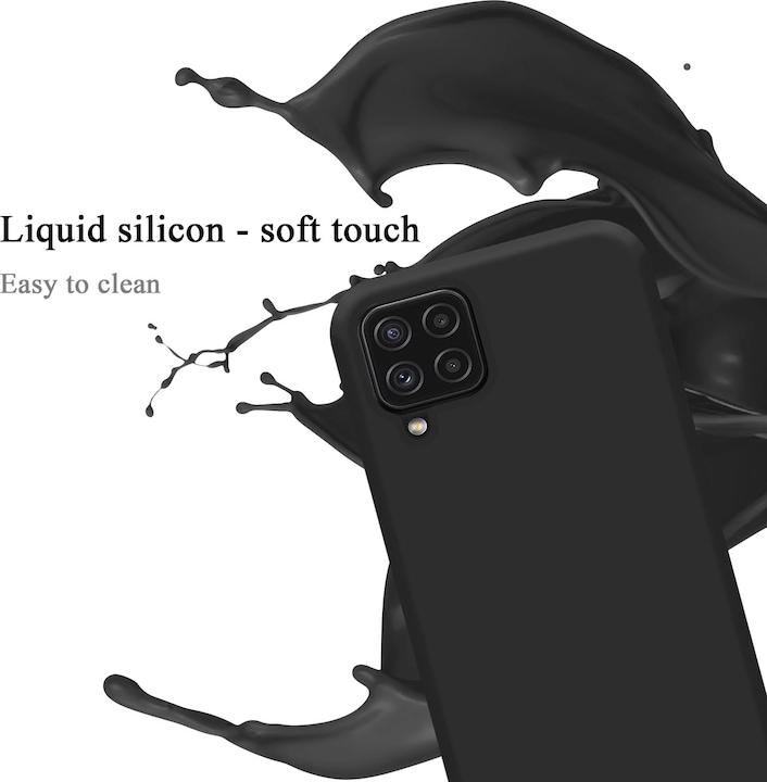 Actual product image Cadorabo TPU Liquid Silicone Case Cover (Samsung Galaxy M22, Samsung Galaxy A22, Samsung Galaxy A32)