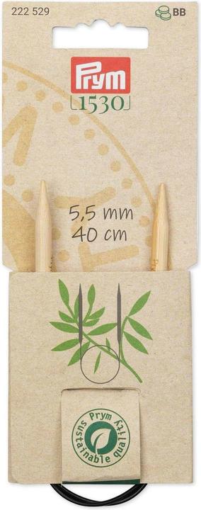 Actual product image Prym Circular knitting needle BAMBOO 5.50 mm, 40 cm