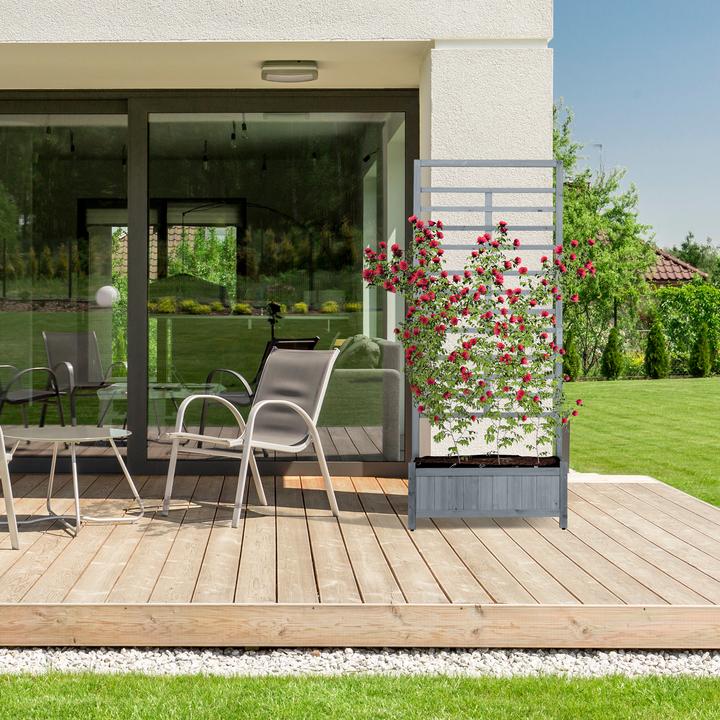 Actual product image Relaxdays Planter Box Trellis Wall (71.50 cm)