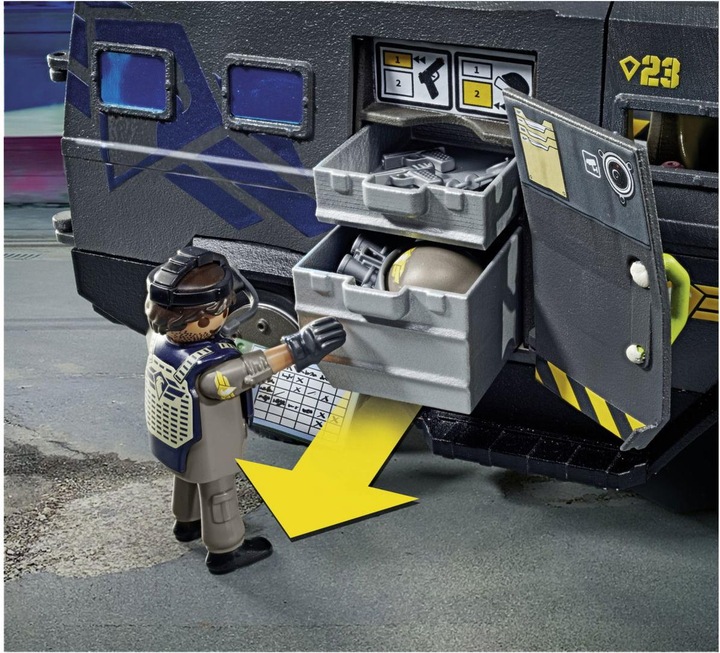 Produktbild Playmobil SWAT-Geländefahrzeug (71144, Playmobil City Action)