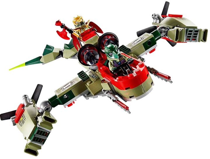 Produktbild LEGO Legends of Chima Craggers Croc Boot Zentrale (70006)