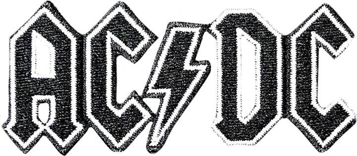 Actual product image AC/DC Logo Keyring