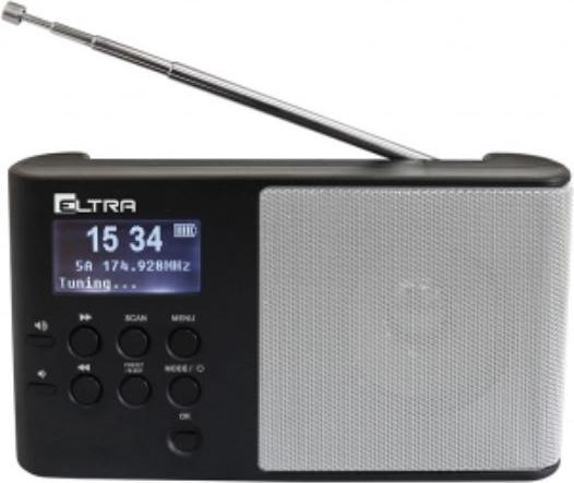 Actual product image Elta ELTRA radio ULA DAB + silver (DAB+, FM)