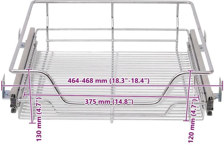 Actual product image vidaXL Aldare (2 x, 47 x 47 x 13 cm)
