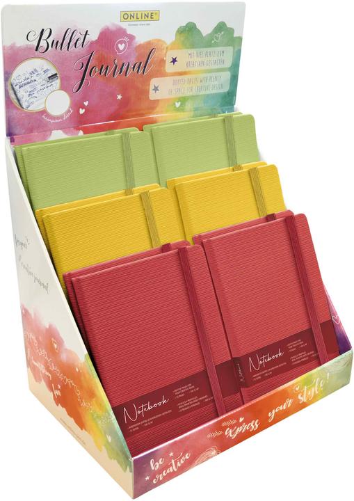 Online Counter Display Notebook (A5, Dotted)