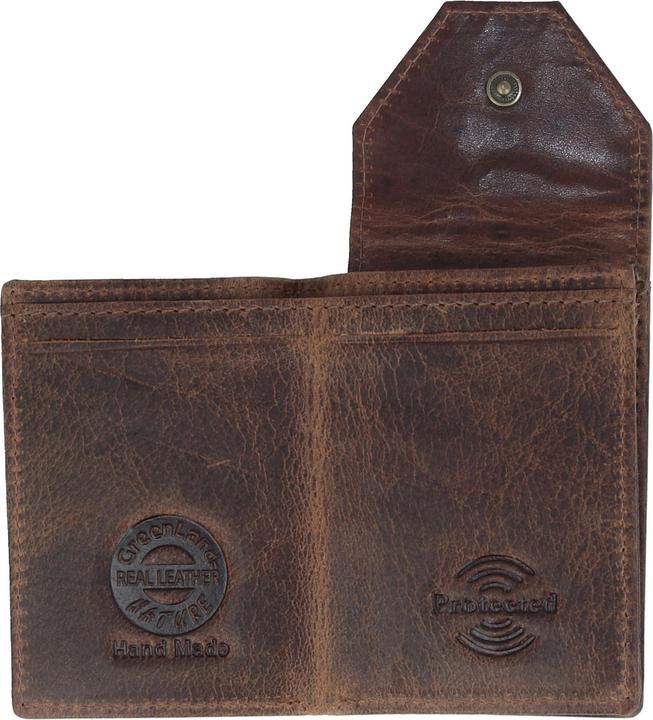 Immagine prodotto Greenland Nature Portafoglio Montana RFID in pelle 7 cm