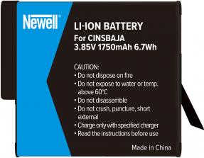 Actual product image Newell CINSBAJA replacement battery for Insta360 Ace / Ace Pro (Camera battery)