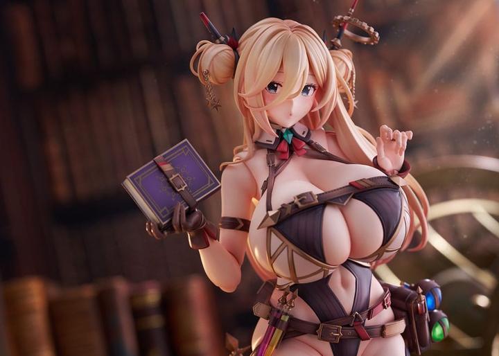 Actual product image Nocturne Bamiru Illustration PVC Statue 1/6 Illustration by Kanko 33 cm