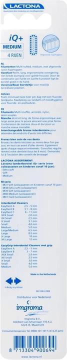 Actual product image Lactona IQ+ Medium Toothbrush (Medium, 1x)