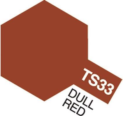 Actual product image Tamiya TS-33 Hull red matt 100ml