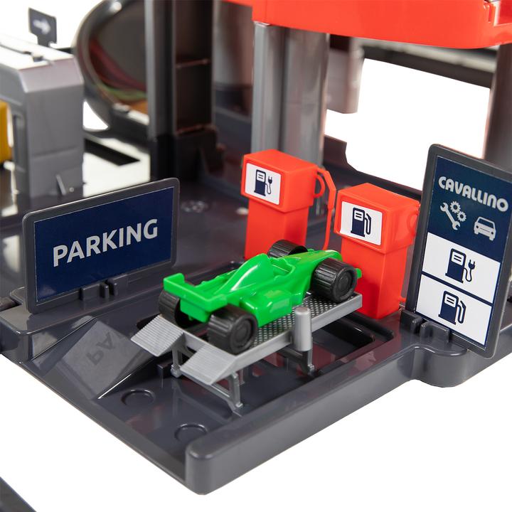 Actual product image Polesie Cavallino Racing 4-storey car park