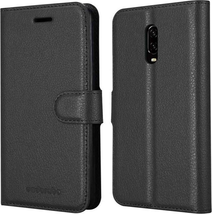 Actual product image Cadorabo Book with stand function cover (OnePlus 6T)