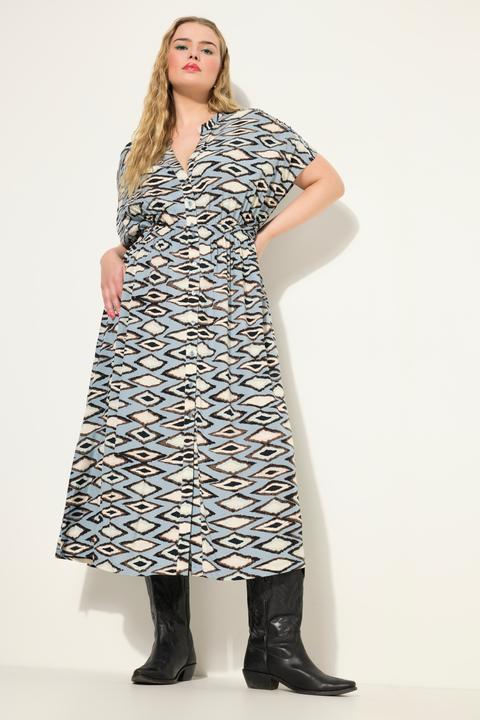 Produktbild Studio Untold Maxikleid, A-Line, grafischer Print, Halbarm (54)