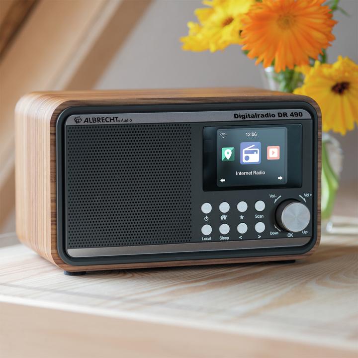 Produktbild Albrecht DR 490 (Internetradio, DAB+, KW, WLAN)