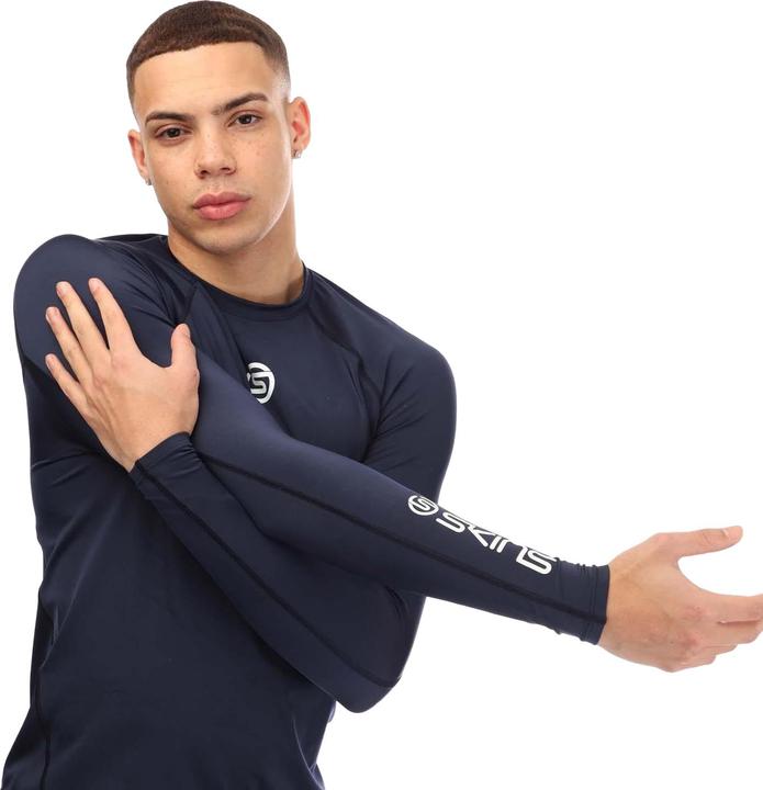 Actual product image Skins Mens Series-1 Long-Sleeved Base Layer Top (L)