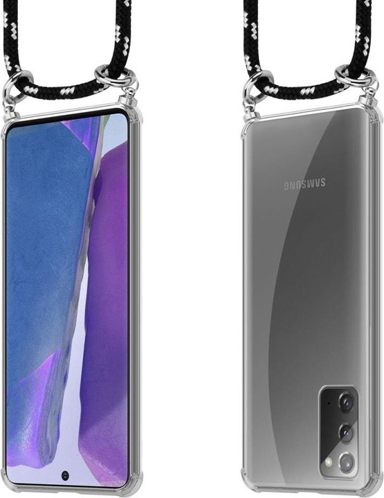 Produktbild Cadorabo TPU Handy Kette SILBER Cover