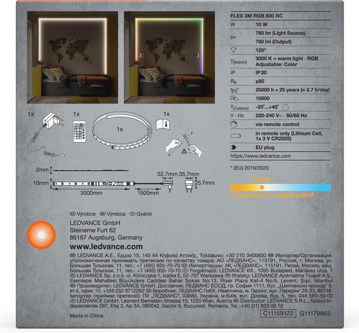 Image du produit Ledvance Flex (RGBW, 300 cm, Intérieur)