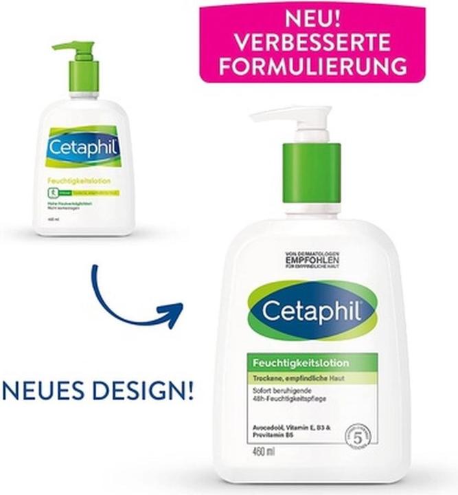 Actual product image Cetaphil Moisturising Lotion, 460 ml Lotion (460 ml, 24h cream)