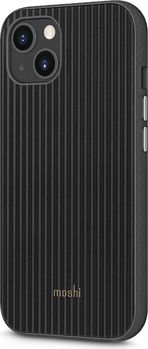 Immagine prodotto Moshi Arx Slim Hardshell Case (MagSafe) per iPhone 13 - Mirage Black (Apple iPhone 13)