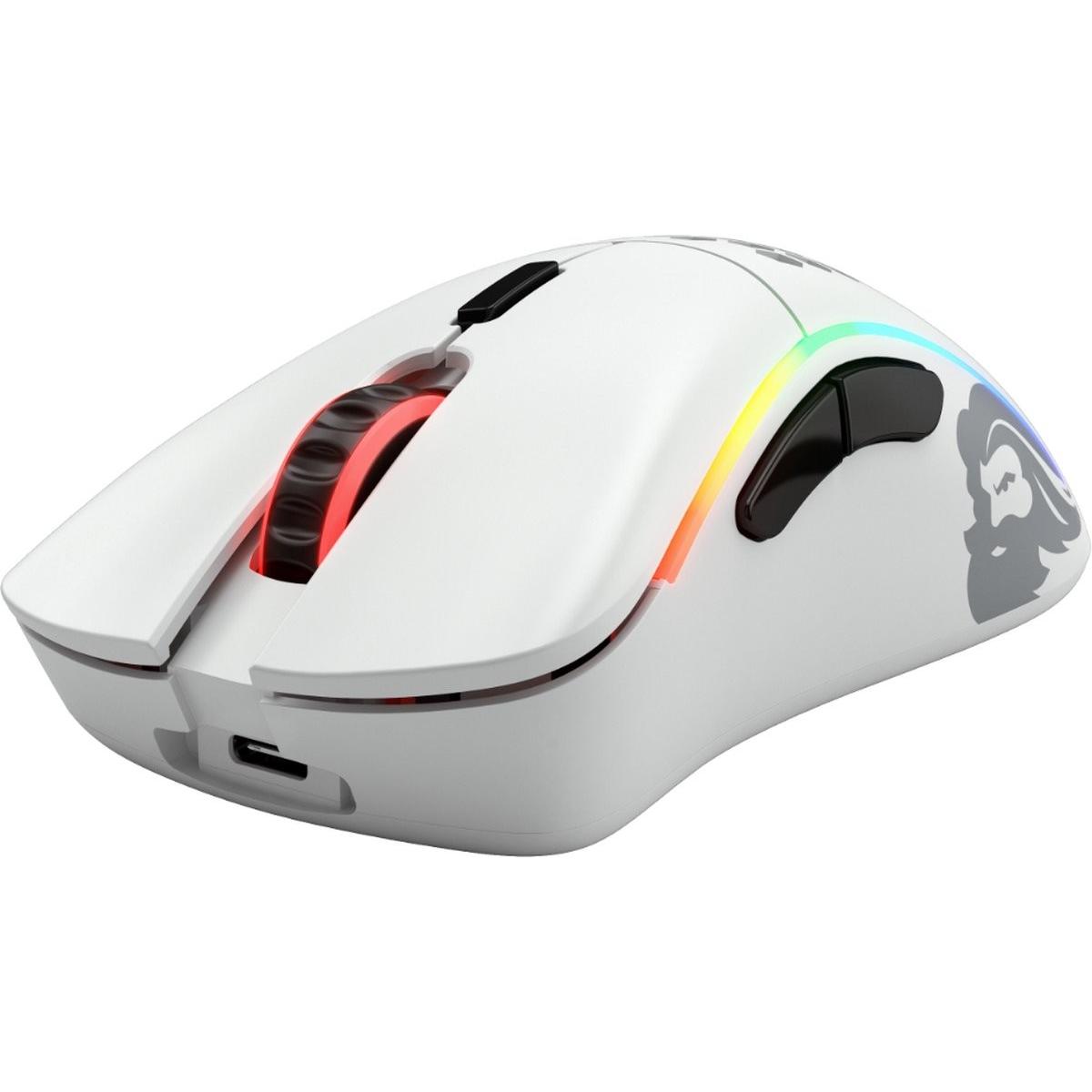 Glorious PC Gaming Race Model D- (Senza fili), Mouse, Bianco