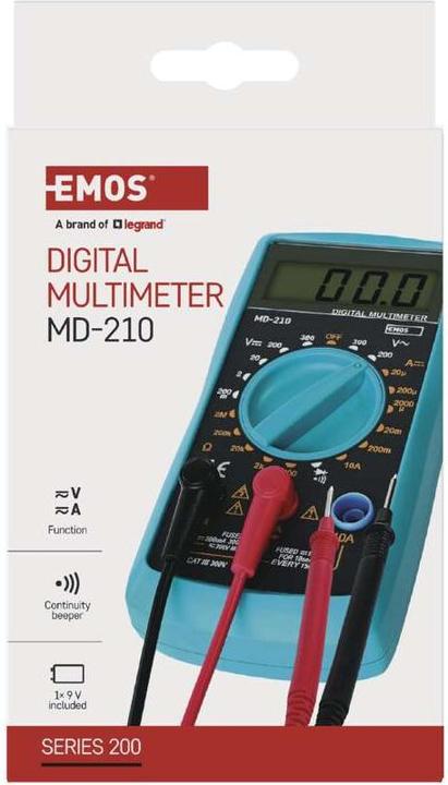 Produktbild Emos Multimeter MD-210 (Hand-Multimeter)