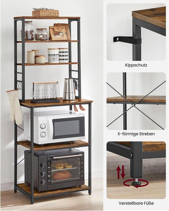 Actual product image Songmics Buffet (60×40×167 cm)