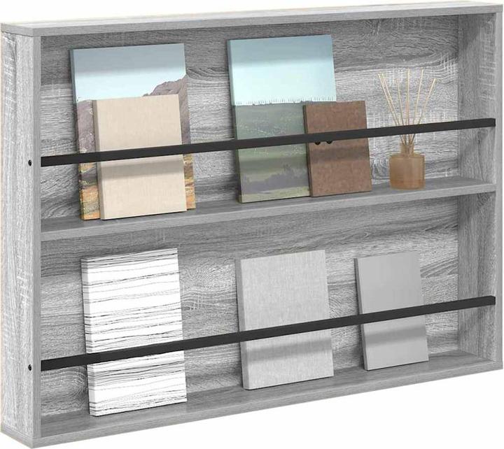 Actual product image vidaXL Magazinregal (12 x 12 x 70 cm)