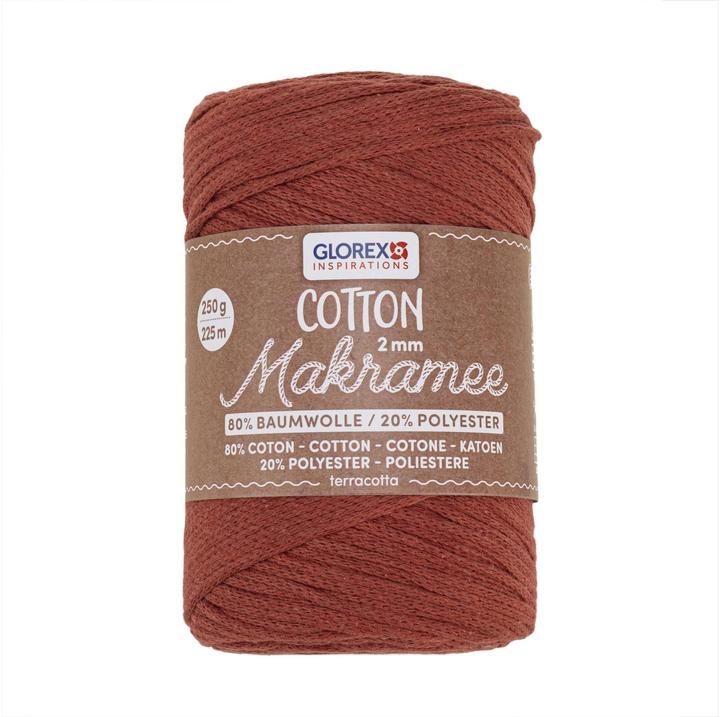Actual product image Glorex Macramé Cotton 2mm 250g (225 m)
