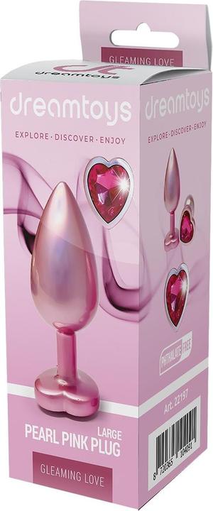 Produktbild Dreamtoys DREAM TOYS Gleaming Love Plug korek analny Pearl Pink L