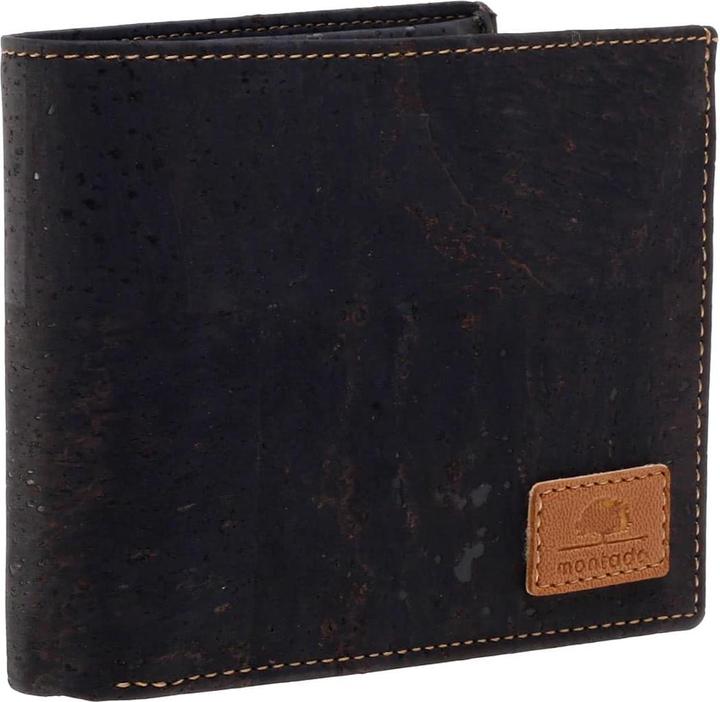 Actual product image Montado Open Black" wallet