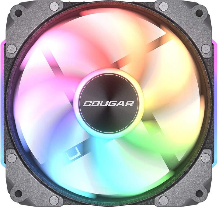 Actual product image Cougar Lot de 3 Ventilateurs de boitier Apolar RGB - 12cm (Noir) (120 mm, 3 x)