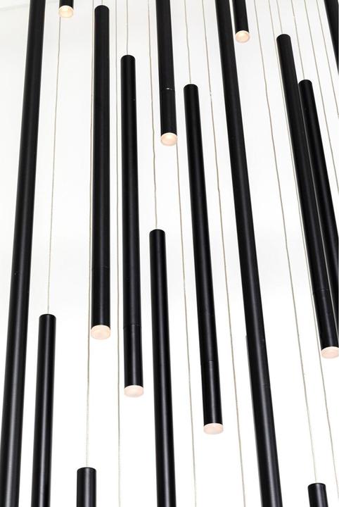 Image du produit Kare Design Suspension Living Vegas Deluxe noir mat LED (GU10, G9, 215 lm)