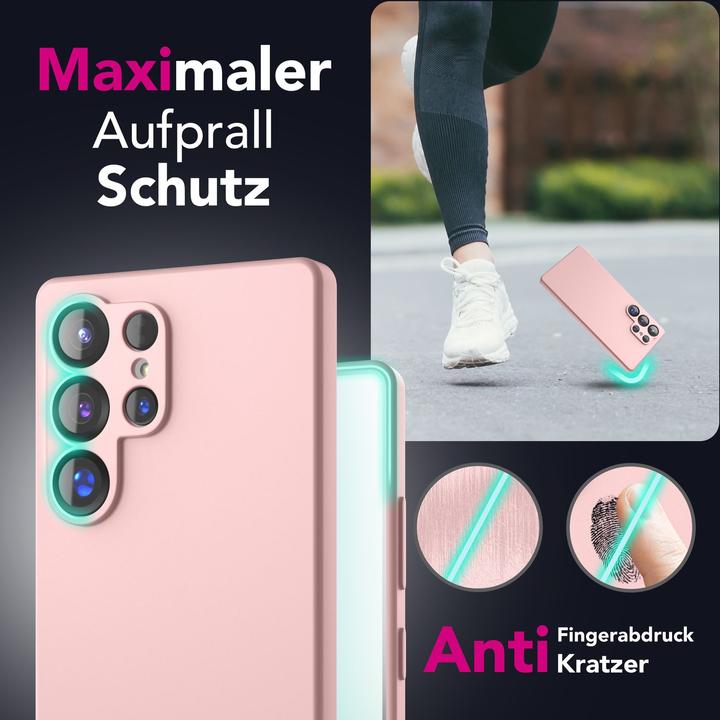 Produktbild Nalia Phoenix - Abwischbare Flüssigsilikon Hülle - Easy Clean Liquid Silicone Cover (Samsung Galaxy S25 Ultra)