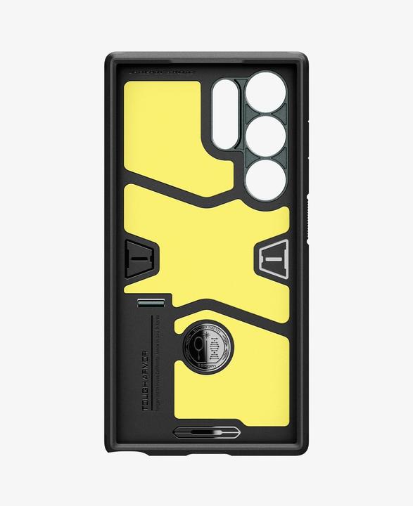 Actual product image Spigen Tough Armor S928 zielony/abyss green ACS07302 (Samsung Galaxy S24 Ultra)