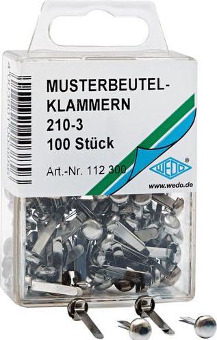 Image du produit Wedo Musterbeutelklammern (1000x)