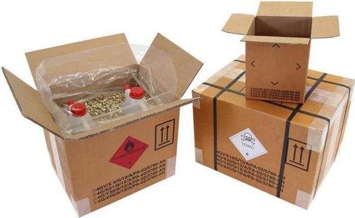 Actual product image Transpak Dangerous goods carton 4-fold approval 2-wall dimensions 325x245x300mm capacity 23l (10 x)