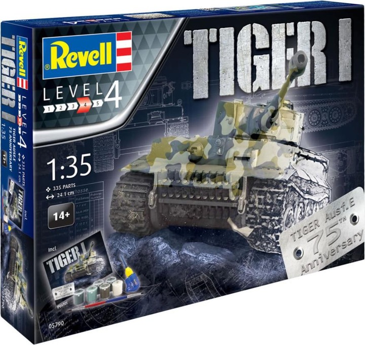 Produktbild Revell Geschenkset 75 Jahre Tiger I