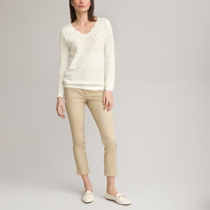 Image du produit Anne Weyburn Pantalon 7/8 en coton stretch (44)