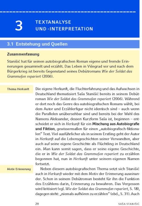 Produktbild Herkunft von Saša Stanišić (Deutsch, Sasa Stanisic, Thomas Möbius, 2022)