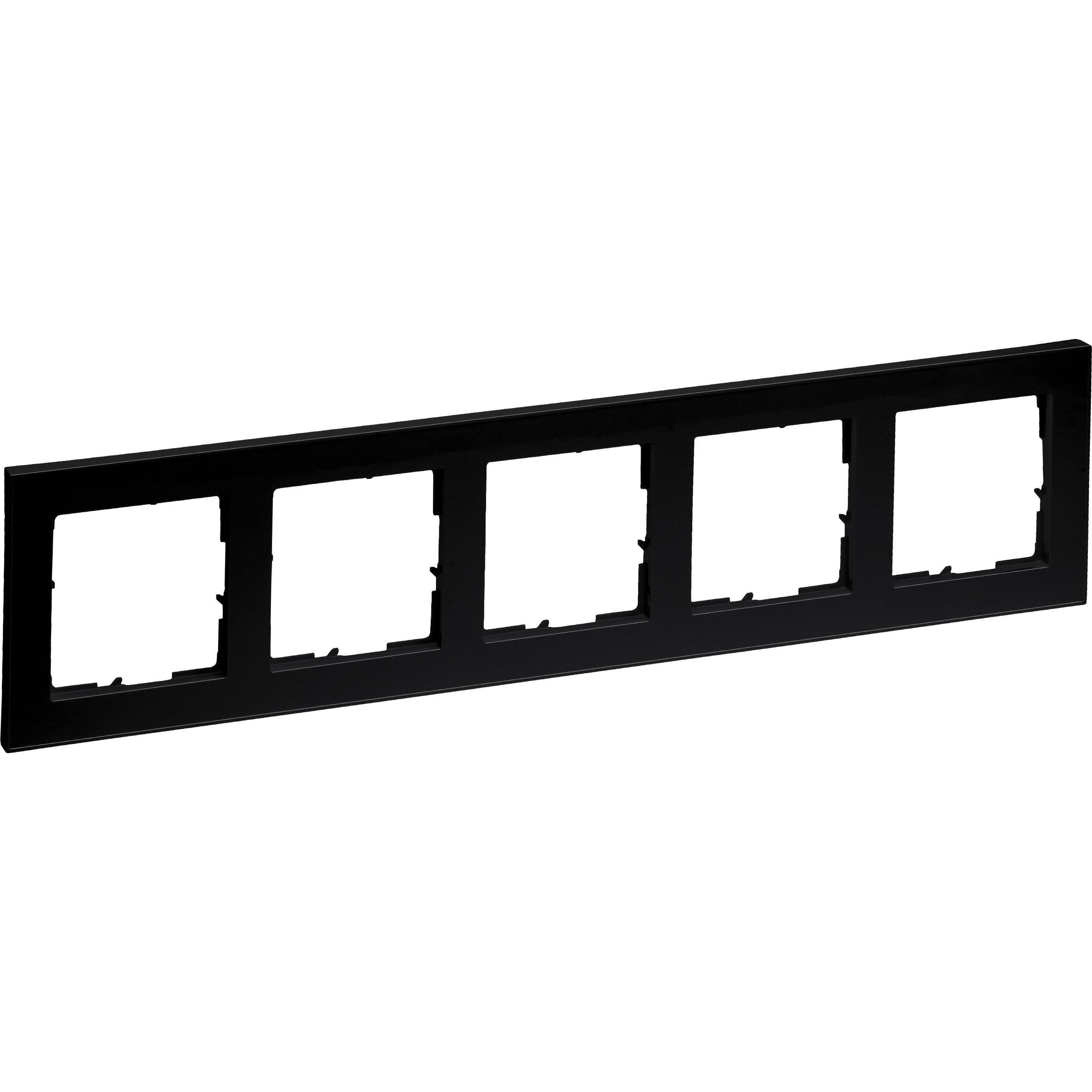 Legrand, Zubehör Schalterprogramm, Seano+ 5-fach Rahmen