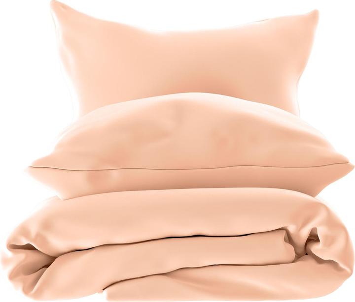 Actual product image Lotus Bettwaren Bed Linen Satin Seersucker uni (Pillowcase, 65 x 100 cm)